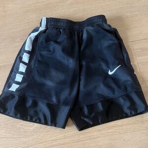 Nike Kids Black and Gray Shorts